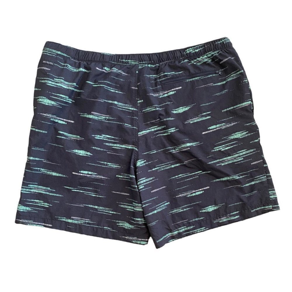 Columbia Sportswear Mens Omni-Shade Flatwater Run Shorts Size XXL Mesh Lined 2XL